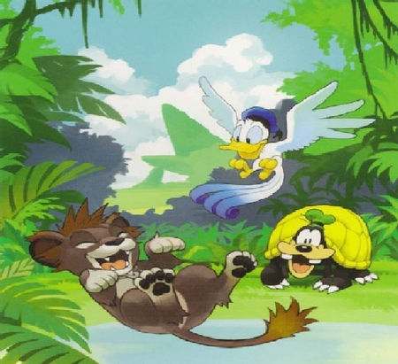 There's nothing like having fun in the sun - donald, sora, kingdom hearts, goofy