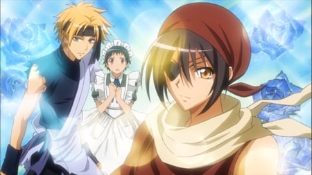 kaichou maid sama - usui, misaki, sports event, yukimaru