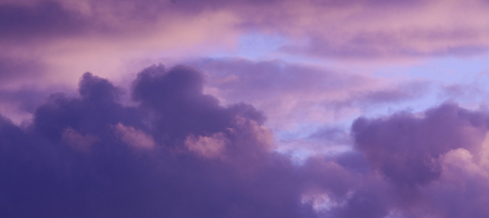 Pink sky - nature, purple, sky, pink