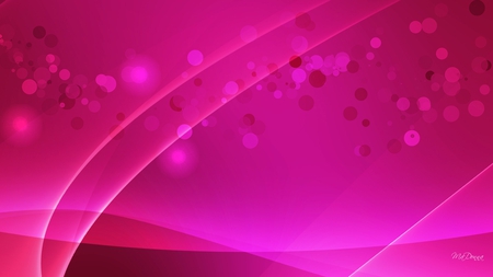 Pink Abstract Wonders - curves, neon, bokeh, swirls, birhgt, pink, firefox persona, shine