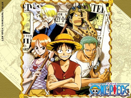 One Piece - anime, one piece, pirates, tv show