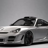 Porsche 911 996 Top Art Concept