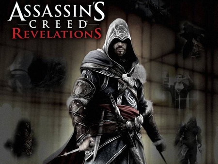 Black and White Ezio - white, ezio, assassins, black, creed, revelations