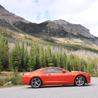 2010 Chevrolet Camaro visiting Banff Alberta - Canada 