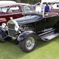 Ford 1921 convertible in Radium Hot Springs car show 7