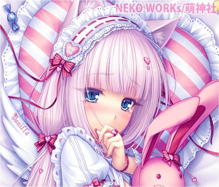 Sayori Vanilla Neko Works - kawaii, cute, lolita, pink