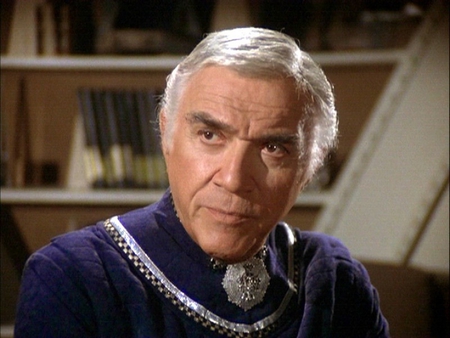 LORNE GREENE AS COMMANDER ADAMA - tvshow, usa, entertainment, action