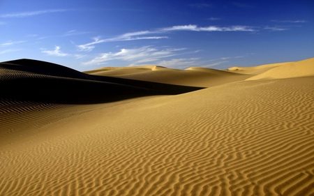 Desert - nature, desert, sand, africa