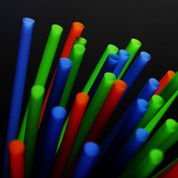 colorful straws