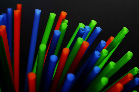 colorful straws - straws, abstract, other, colorful