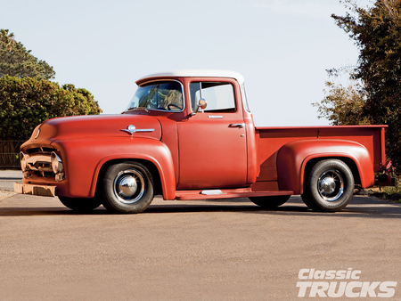 Surprise! Big-Block Hemi - classic, ford, red, truck