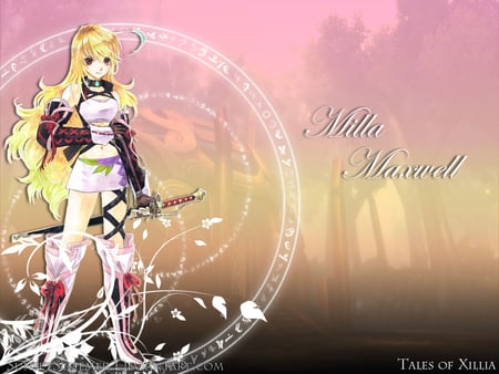 Milla Maxwell - maxwell, xillia, tales of, tales of xillia, milla