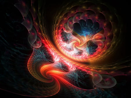 Abstract Phoenix 2 - other fractal, abstract, graffiti, phoenix, fantasy