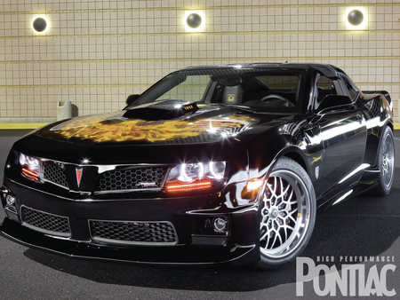 Firehawk - pontiac, black, custom, gm