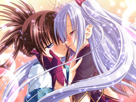 Chuua Chuuramu & Chiyu Nakauchi - chuxchu, beauty, chuua, wall, game, new, girl, cg art