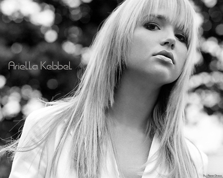 Arielle Kebbel (4) - woman, beauty, kebbel, black, model, white, arielle kebbel, photo, arielle, blonde