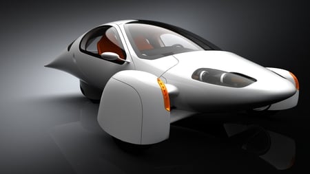 Electric Aptera - three, hybrid, electric, wheels, aptera, concept