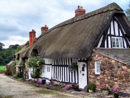 cottage - house, architecture, cottage, english