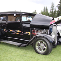 Ford 1929 in Radium Hot Springs car show 23