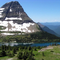 Hidden Lake in Glacier National Park Montana