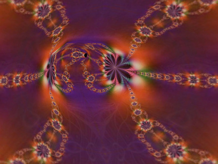 Alien Fractal Plasma - 3 - ball, outward reach, fractals, fractal, flowering