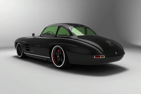 Gullwing America 300SL - black, gullwing, panamerica