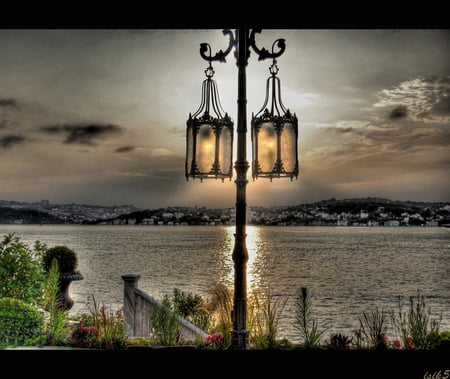 evening at istanbul - evening, istanbul