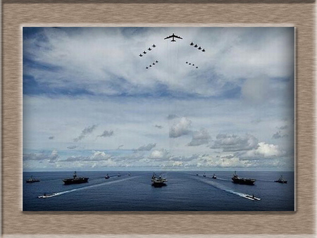 Boats - boats, clouds, day, planes