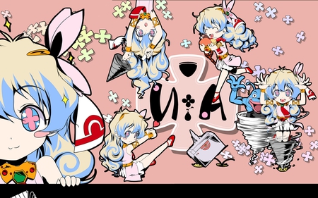 Nia - nia, chibi, gurren lagann, epic cuteness