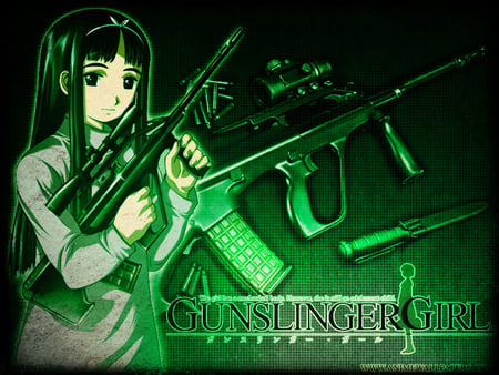 Angelica - angelica, editted, gg, gunslinger girl