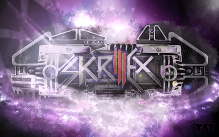 Skrillex Wallpaper - abstract, nova, dubstep, purple, skrillex, stars