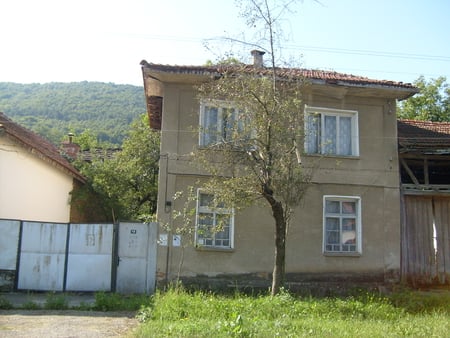 house - old, photo, photography, house, tree, mountain, bulgaria, grass