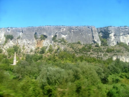 mountain - rocks, beauty, photo, sky, photography, trees, nature, mountain, bulgaria, green