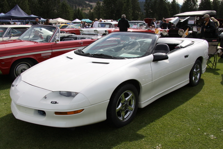 Chevrolet GTO  - white, red, chevrolet, car, black, photography, tires, green