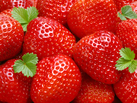 strawberries - strawberries, fruit, sweet, red