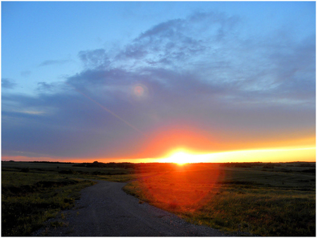 Sunset - landscpe, sunset, nature, other