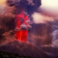 Volcan-Eruption