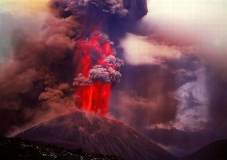 Volcan-Eruption - volcano, eruption, photo, beautiful