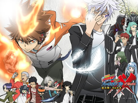 Katekyo Hitman Reborn - anime, vongola x-gen, katekyo hitman reborn, vongola