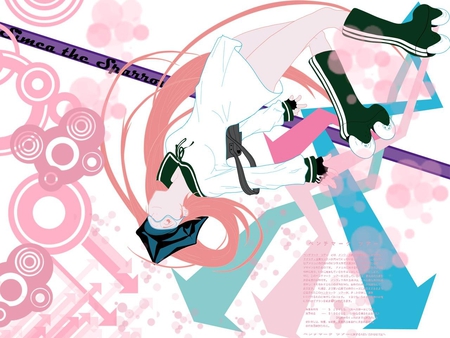 Air Gear - gear, air, air gear, pink