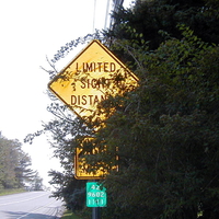 Limited Sight Distance