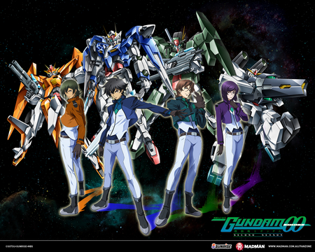 mobile suit gundam 00 - war, gundam, anime, awesome