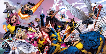 x men - colorful, drawing, cartoon, heros, tv, series