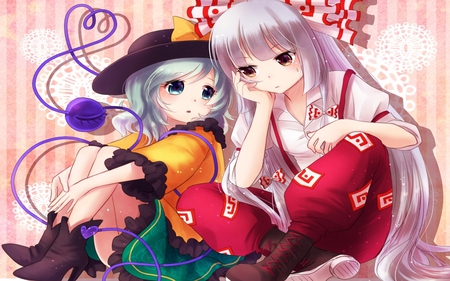 Touhou Newest - warrior, touhou, squad, wiches, new, wall