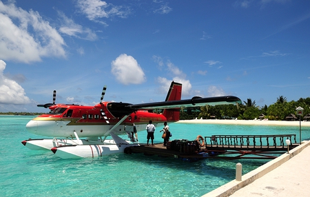 Beach air taxi - nature, taxi, beach, air