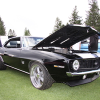 Chevrolet Camaro SS at the Radium Hot Springs car show 45