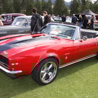 Chevrolet Camaro 1967 in Radium Hot Springs car show 53 