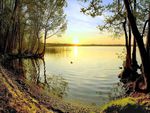 sunset-on-lake