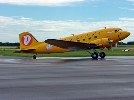 Duggy Air - plane, airplane, dc-3, dc3, classic, antique, douglas, duggy