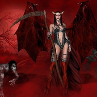 Demon And Zombie